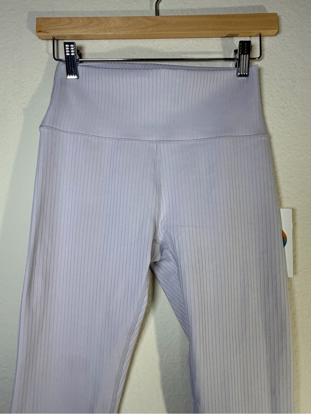 NWT Vuori Inversion Rib Legging Lavender Ice S High Rise Yoga VW4134 - Picture 8 of 12